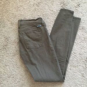 Olive colored lucky brand jeans